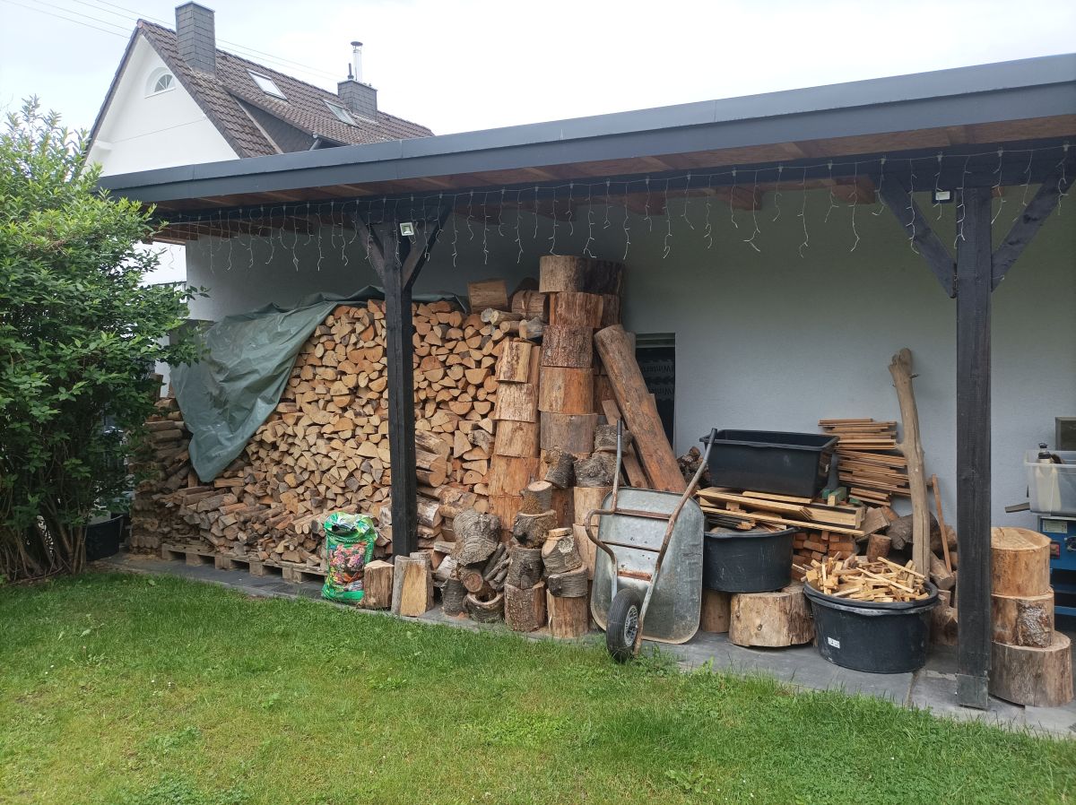Fertige Dachverbreiterung